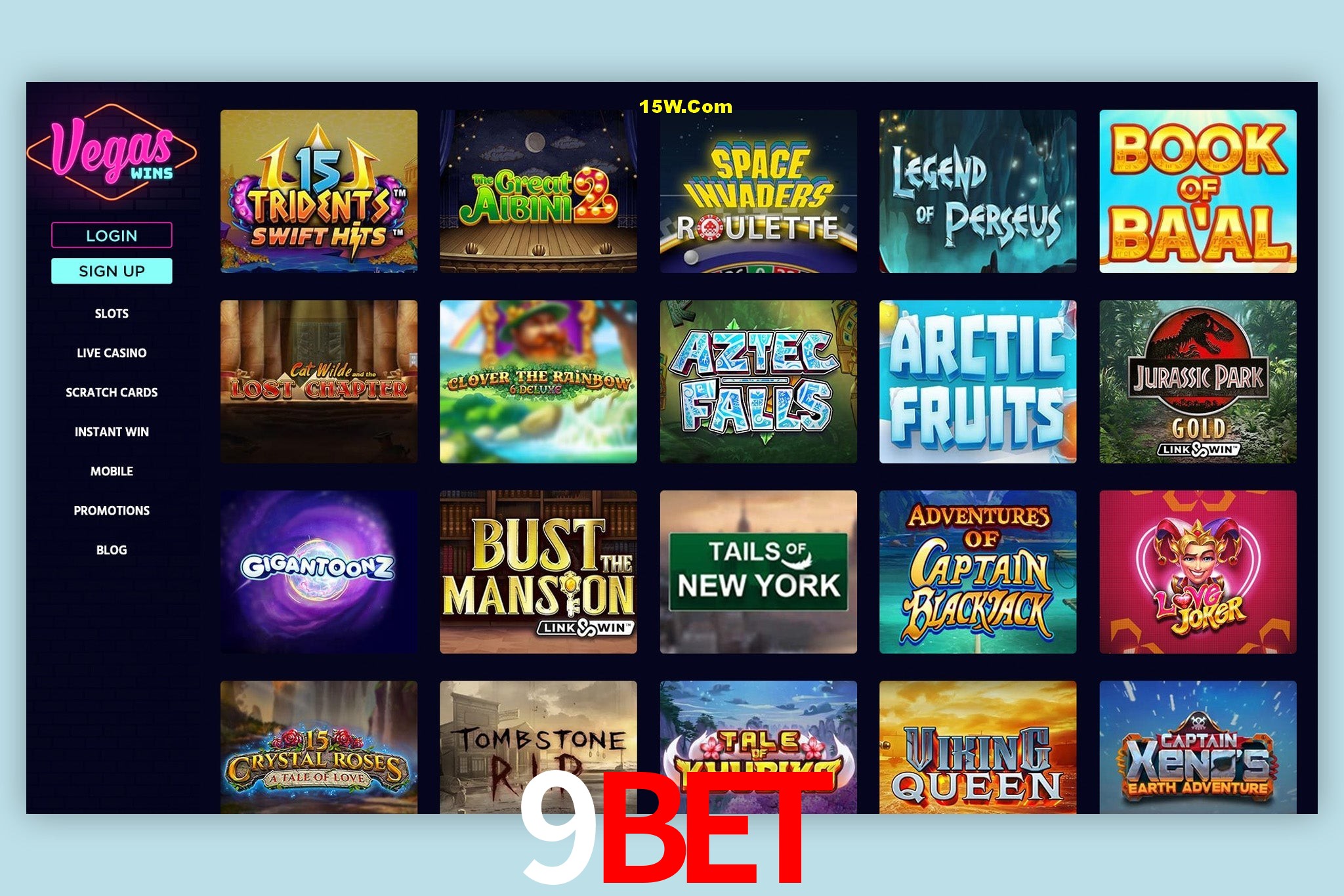Experiência VIP 9Bet
